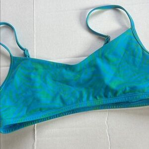 Jolyn ERYN swim bikini top Blue / Green S
